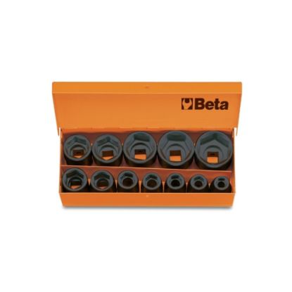 Afbeeldingen van BETA Slagdoppenset ½" 10-32MM 720/C12 12x