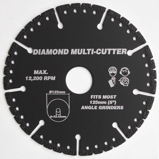 Afbeeldingen van STEHLE Diamantzaagblad universeel 125X2,3X22,2MM Multi-cutter DP