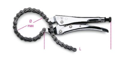 Afbeeldingen van BETA Verstelbare ketting griptang 1064