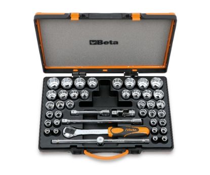 Afbeeldingen van BETA Doppendoosset ½" 37x + dopsleutel 920/C37