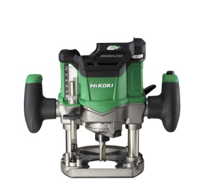 Afbeeldingen van HIKOKI Accu bovenfreesmachine M3612DAW2Z 36V BL 6-8-12MM met REM EXCLUSIVE in HSC IV