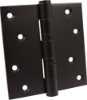 Afbeeldingen van OXLOC Kogellagerscharnier RVS zwart rechte hoeken 89X89MM