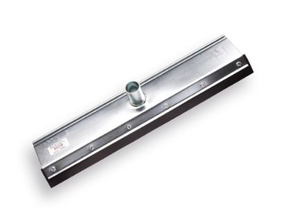 Afbeeldingen van PROLINE Mestschuiver recht 55CM verzinkt met canvas rubber