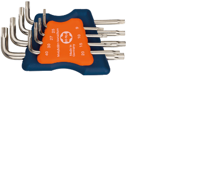 Afbeeldingen van ROTEC Torx-sleutelset 8-delig lang T9-T40