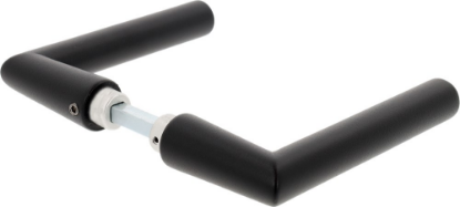 Afbeeldingen van OXLOC Deurkruk haaks-model Nice aluminium zwart 37-52MM