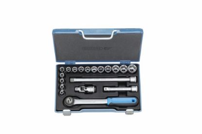 Afbeeldingen van GEDORE Dopsleutelset ½" 19 JMU-3 8-24MM 19x