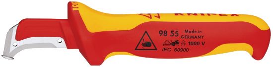 Afbeeldingen van KNIPEX Ontmantelingsmes 9855 38MM DIN60900