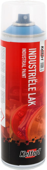 Afbeeldingen van KELFORT Industrie lak hemelblauw RAL 5015 500ML