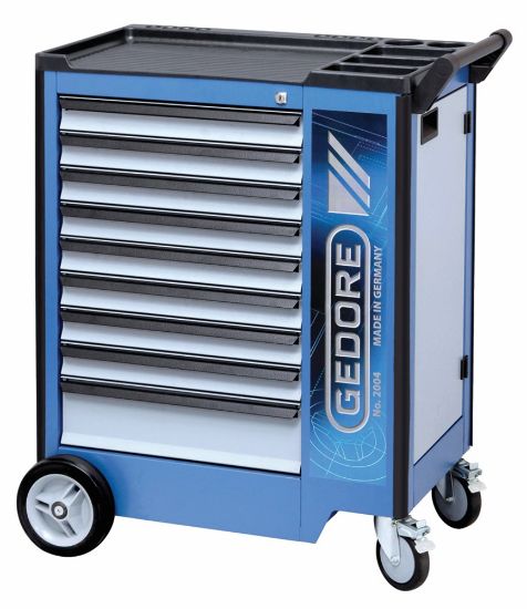 Afbeeldingen van GEDORE Gereedschapswagen 2004 0810 + 9 lades 985X775X475MM