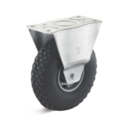 Afbeeldingen van TORWEGGE Bokwiel luchtband met plaat LRS2 260X85MM h=295MM 200kg