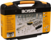 Afbeeldingen van IRONSIDE Dopsleutelset ¼"+⅜" + ratel 72T 47x