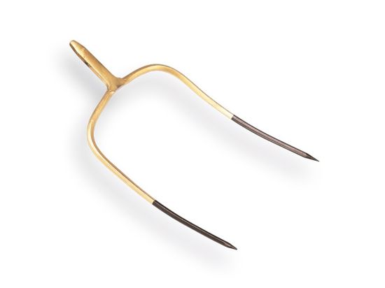 Afbeeldingen van Balenvork/grasvork 2 tanden zonder steel