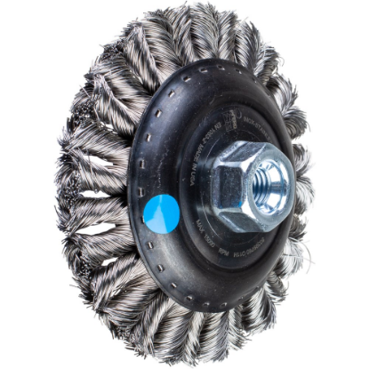 Afbeeldingen van Schijfborstel RVS KBG 12515 M14 125MM