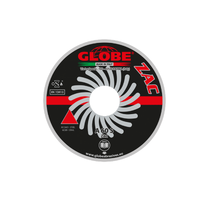 Afbeeldingen van GLOBE Doorslijpschijf G1716 A-60-S ZAC 230X2X22,2MM