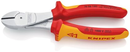 Afbeeldingen van KNIPEX Kracht zijsnijtang 7406180 DIN5749 DIN60900