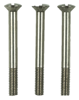 Afbeeldingen van Bevestigingsschroef M6 RVS 53/57MM 3x