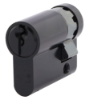 Afbeeldingen van OXLOC Profielcilinder enkel O5 zwart 10/30MM SKG**
