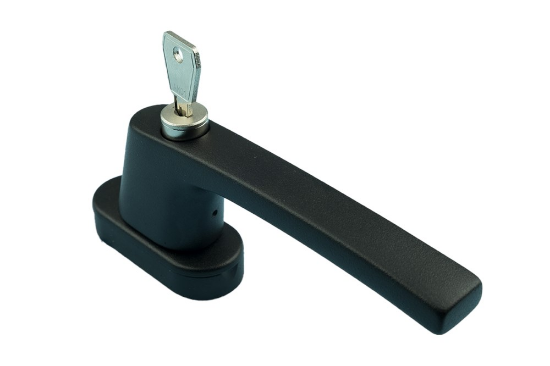 Afbeeldingen van Draai kiep raamgreep SKG** type 812 zwart