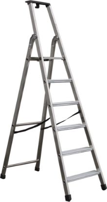 Afbeeldingen van KELFORT Plateautrap Semi-Prof 6 treden 129CM