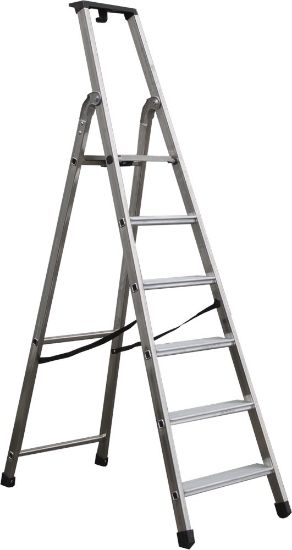 Afbeeldingen van KELFORT Plateautrap Semi-Prof 6 treden 129CM
