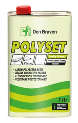 Afbeeldingen van ZWALUW Vloeibare polyester Polyset 1L