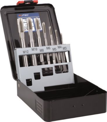 Afbeeldingen van ROTEC Tappenset OPTI doorlopend 7-delig M3-M12 ABS
