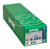 Afbeeldingen van SPAX Spaanplaatschroef verzonkenkop WIROX deeldraad T30 6X260MM