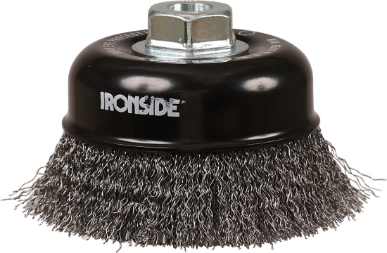 Afbeeldingen van IRONSIDE Komborstel gegolfd M14 100MM