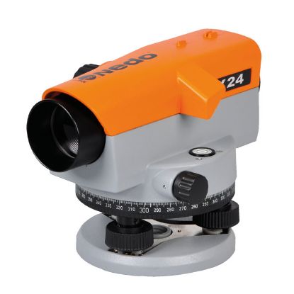 Afbeeldingen van NEDO Waterpasinstrument set X24 met 5M baak + aluminium statief 464245