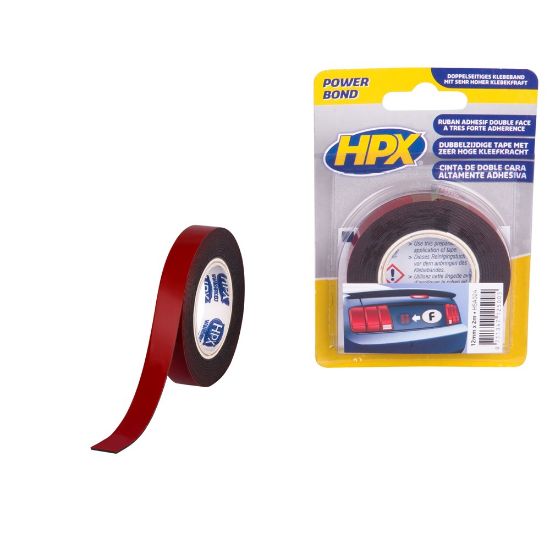 Afbeeldingen van Dubbelzijdige bevestigingstape HSA 12MM 2M