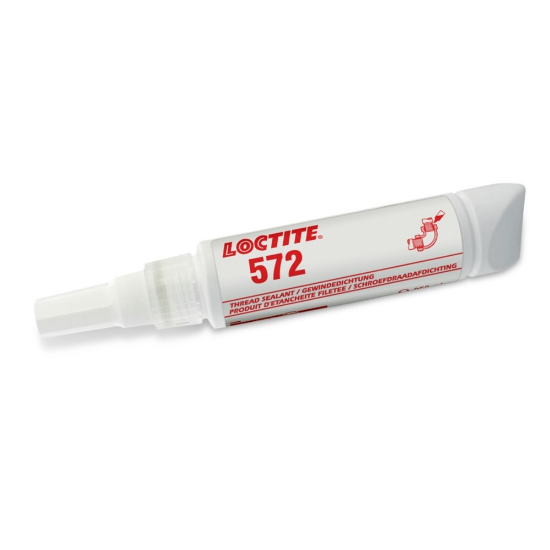 Afbeeldingen van LOCTITE Schroefdraadborging 572 langzaam uithardend thermisch isolerend 50ML
