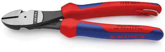 Afbeeldingen van KNIPEX Kracht zijsnijtang 7402200TBK DIN5749 200MM
