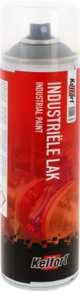 Afbeeldingen van KELFORT Industrie lak muisgrijs RAL 7005 500ML