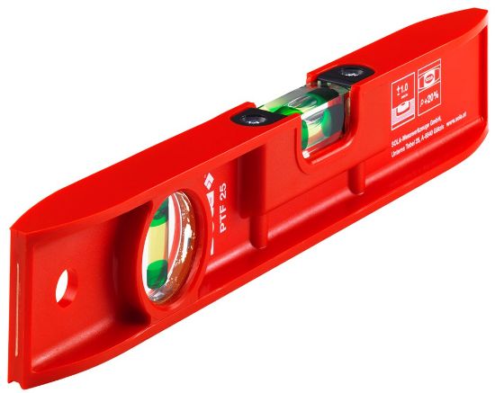 Afbeeldingen van SOLA Torpedo waterpas kunststof PTF25 25CM