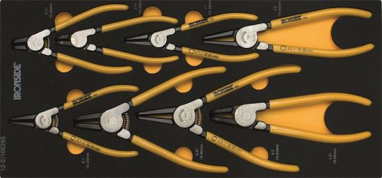 Afbeeldingen van IRONSIDE Gereedschapsmodule nr.12-E borgveertangen