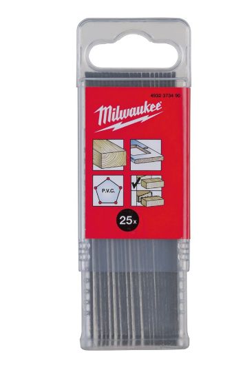 Afbeeldingen van MILWAUKEE Decoupeerzaagblad hout T101D 75X4MM 25x