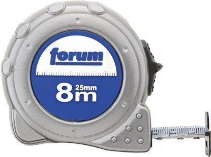 Afbeeldingen van FORUM Zakrolmaat staalband 25MM 8M