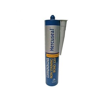 Afbeeldingen van HERCUSEAL Afdichtingskit & -lijm Non Staining Bond 320 grijs 290ML