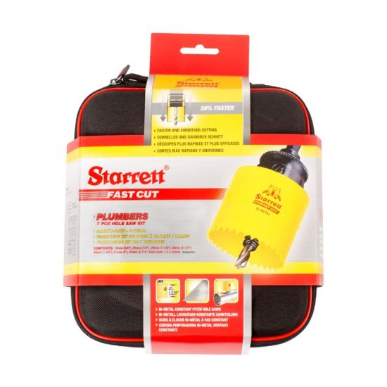 Afbeeldingen van STARRETT Gatzagenset Loodgieter KFC07021 9x