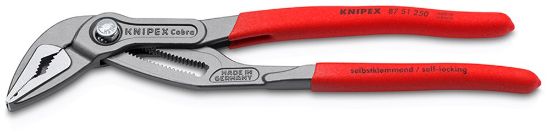 Afbeeldingen van KNIPEX Waterpomptang COBRA ES 8751250 250MM