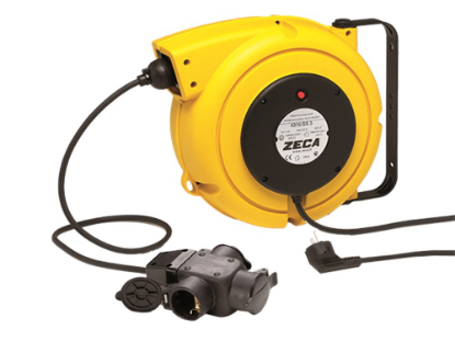 Afbeeldingen van ZECA Kabelhaspel 4315/GS 230V 14+1M met stekker