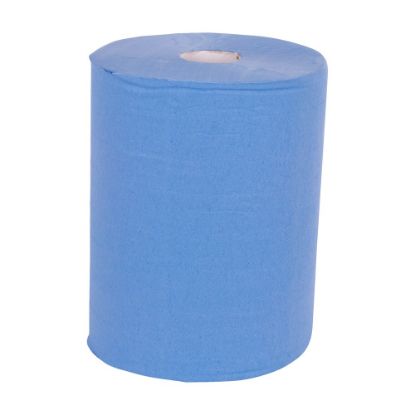 Afbeeldingen van Maxirol 2-laags recycled blauw 36CM 350M