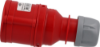 Afbeeldingen van KELFORT Contrastekker rood/grijs CEE 5P 400V 16Ah