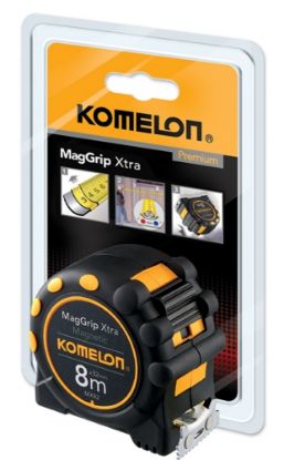 Afbeeldingen van KOMELON Rolmaat MagGrip Xtra 8M 32MM staal/nylon