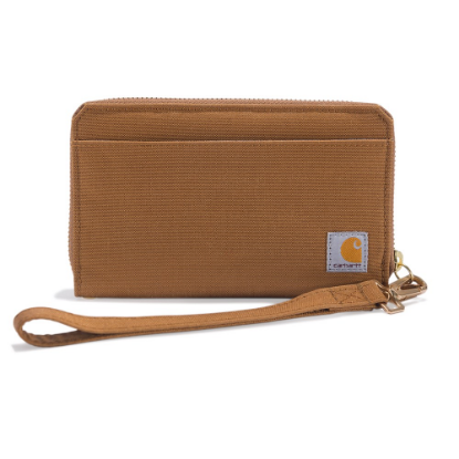 Afbeeldingen van CARHARTT Portemonnee clutch nylon duck dames 801978 bruin onesize