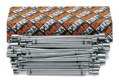 Afbeeldingen van BETA T-soksleutelset 7-19MM 950/S9 9x