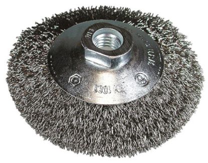 Afbeeldingen van HIKOKI Kegelborstel 100XM14X0,3MM gegolfd staaldraad 751318