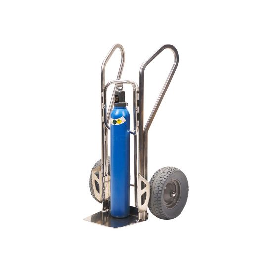 Afbeeldingen van MATADOR Steekwagen NST600-CT WB aluminium met brede lekvrije banden