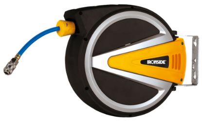 Afbeeldingen van IRONSIDE Luchthaspel + muurbeugel 8/12MM 12M 8-24bar