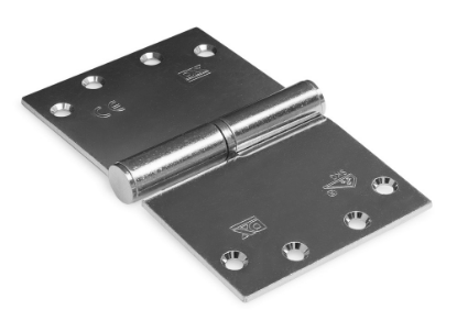 Afbeeldingen van DX Kogelstiftpaumelle links rechte hoeken SKG ***® staal VZ 89X150MM